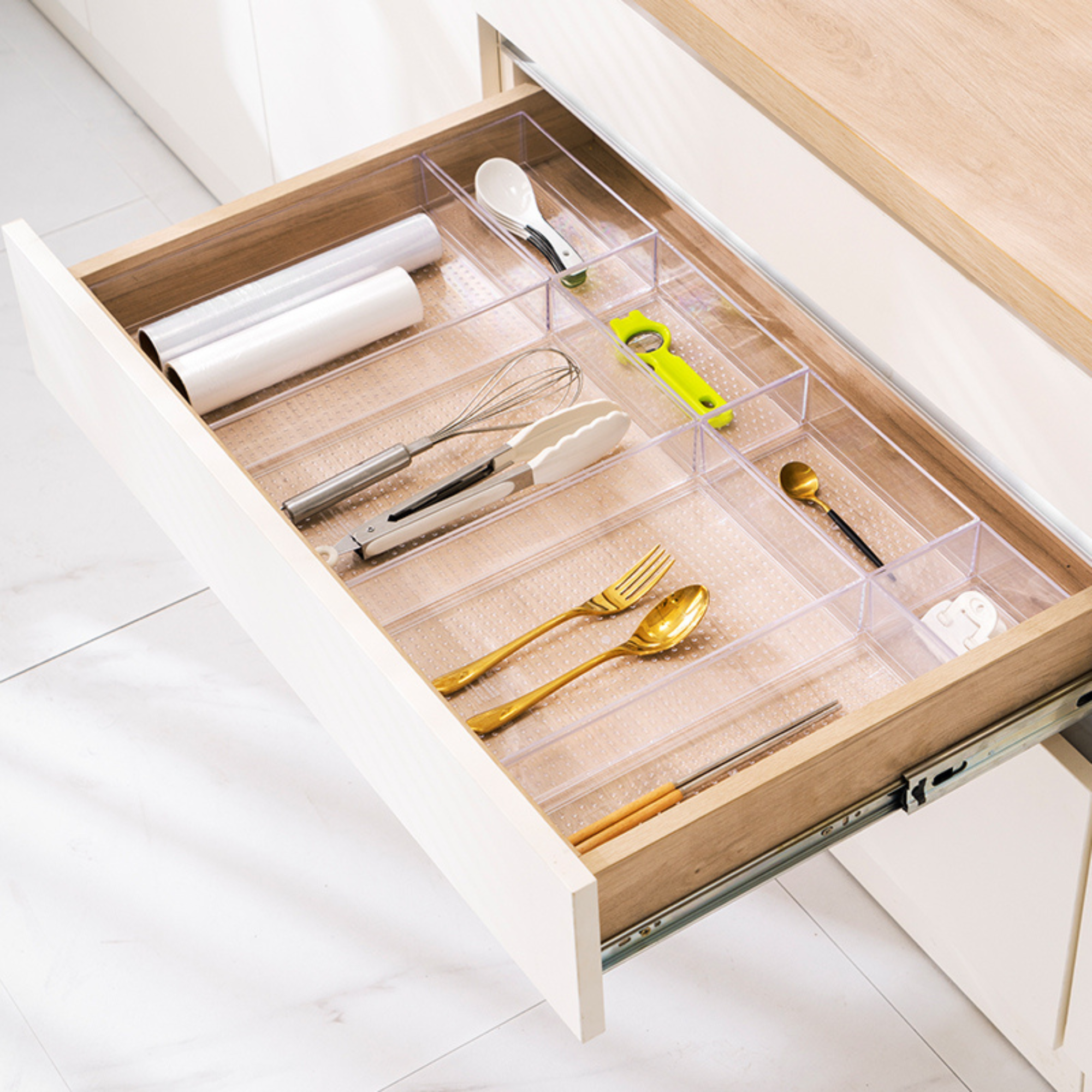 Clear Drawer Organiser – Deep Size