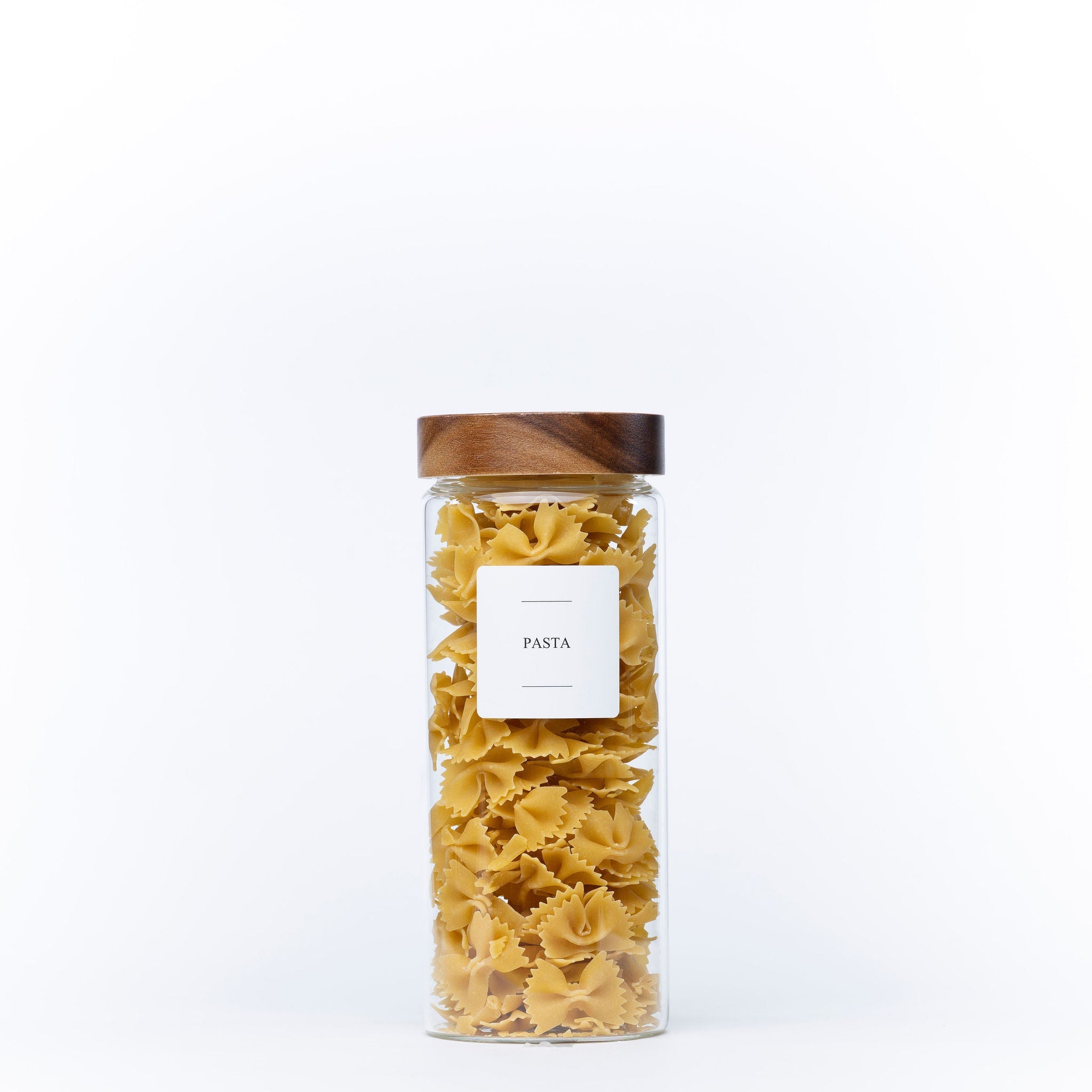 1750ml Glass Storage Jar – Acacia Lid